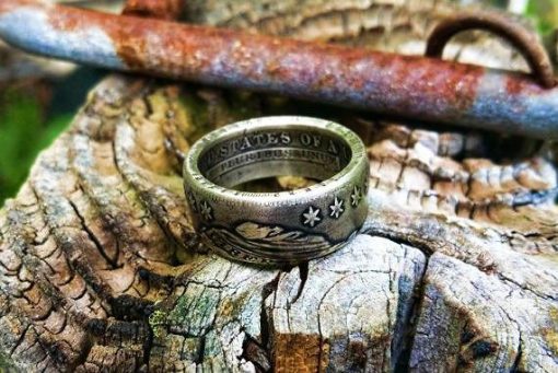 Capped Bust Half Dollar Coin Ring