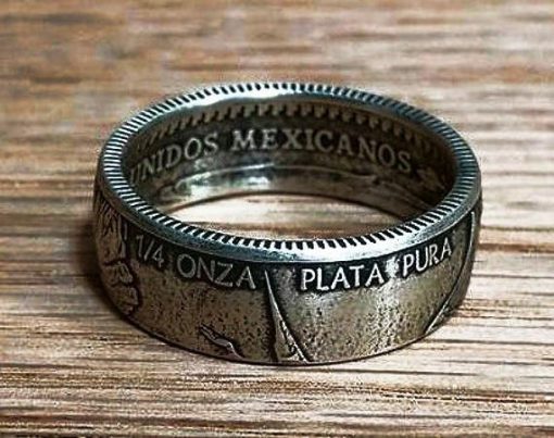 Quarter Ounce Mexican Libertad Coin Ring