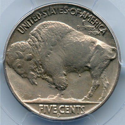 CAC-approved Buffalo Nickel with optimal characteristics