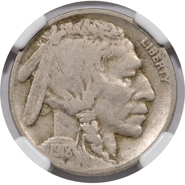 AU55 Buffalo Nickel
