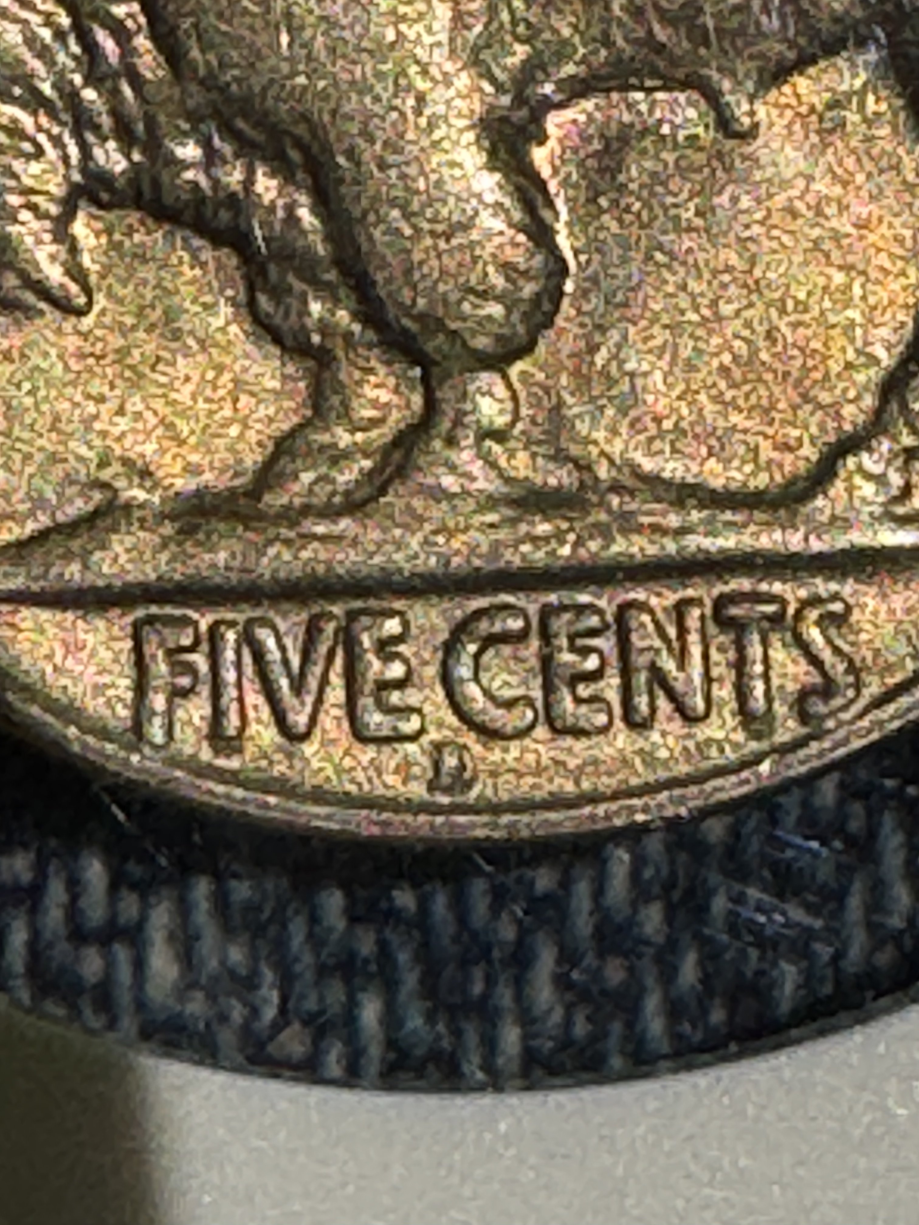 Polishing Lines on Buffalo Nickel