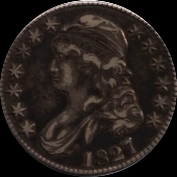 Edge lettering example