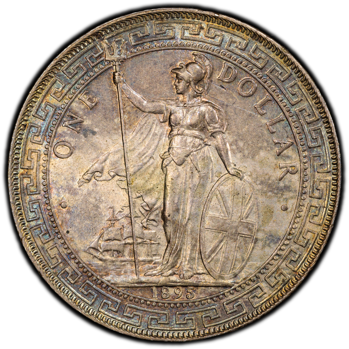 1895 B British Trade Dollar