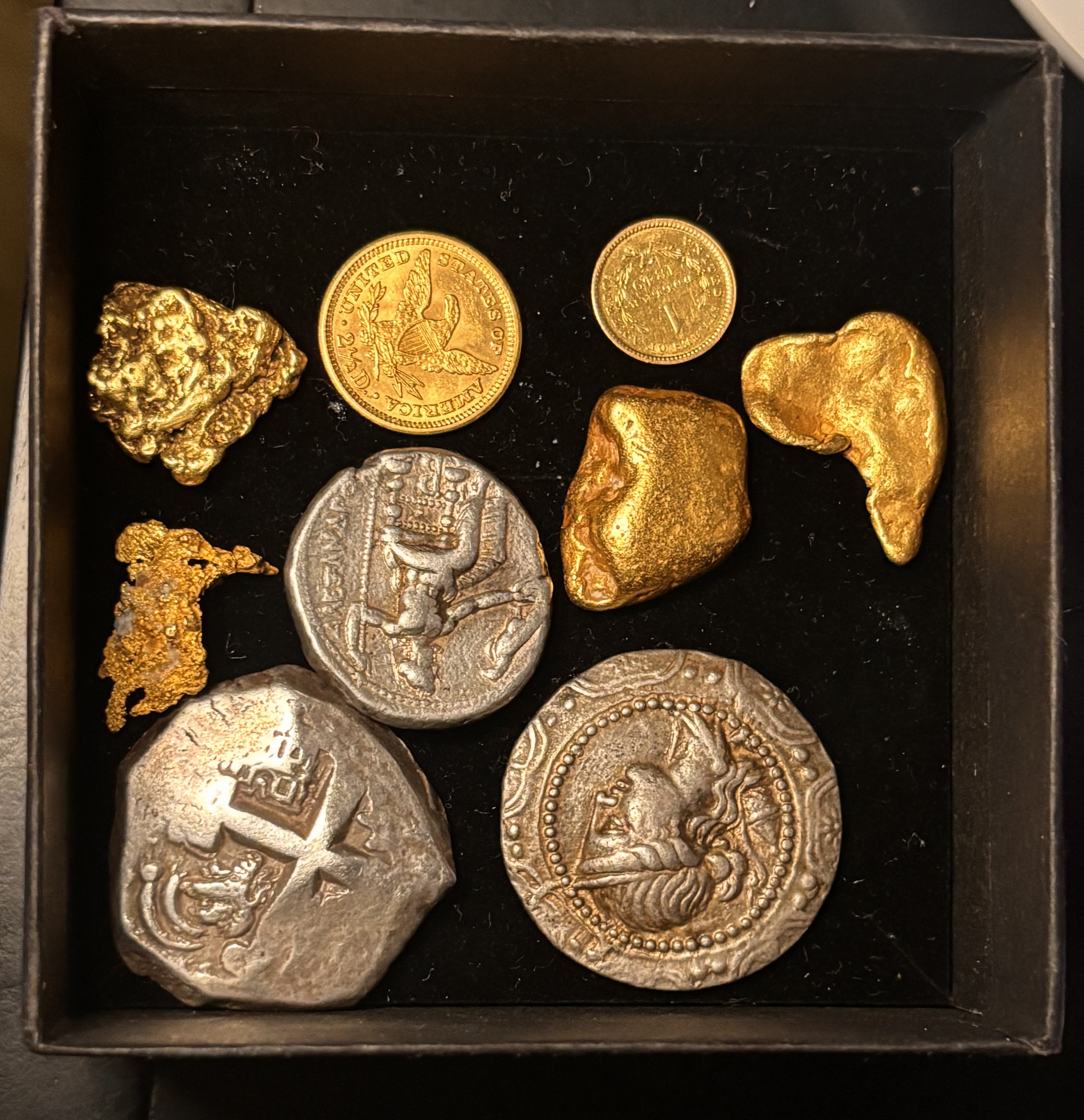 Raw Lincoln cents showing original reddish patina