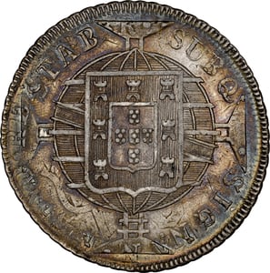 NGC AU58 960 Reis reverse