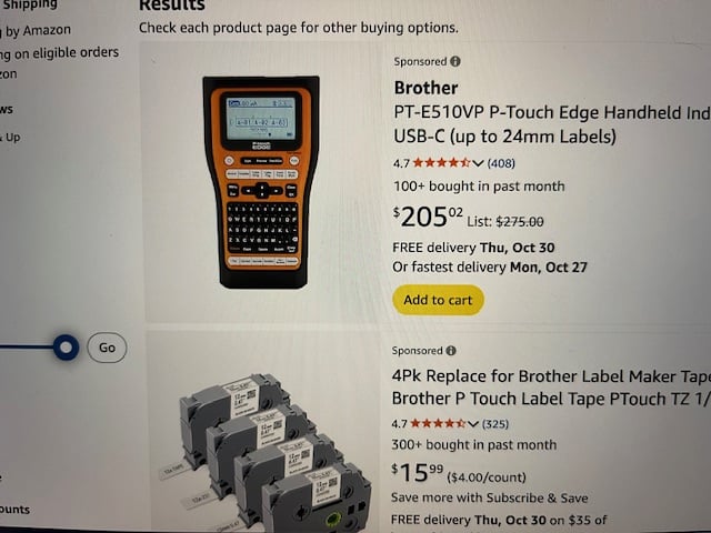 Label adhesive nightmare