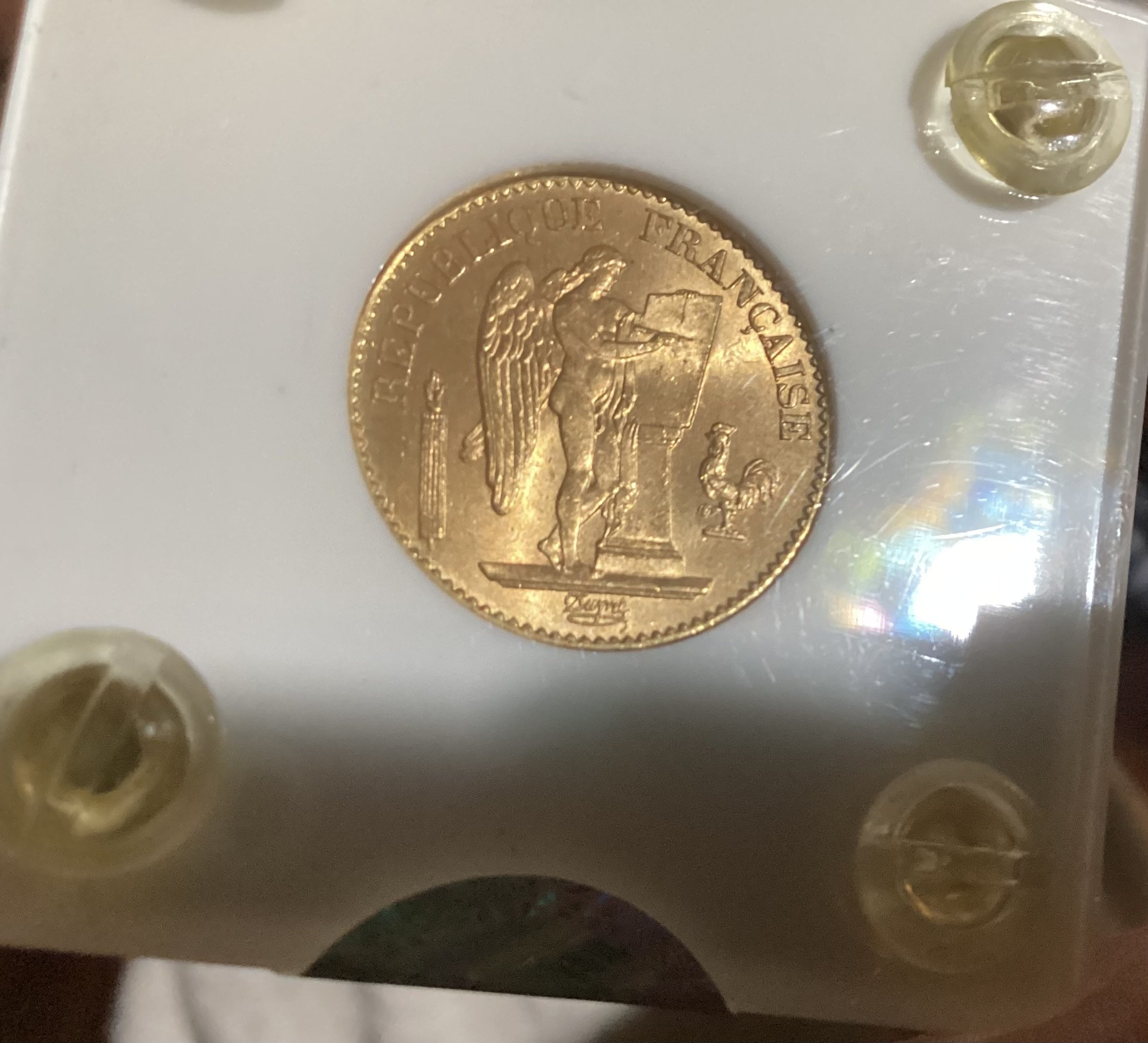 Uncirculated coin worthy of slabbing