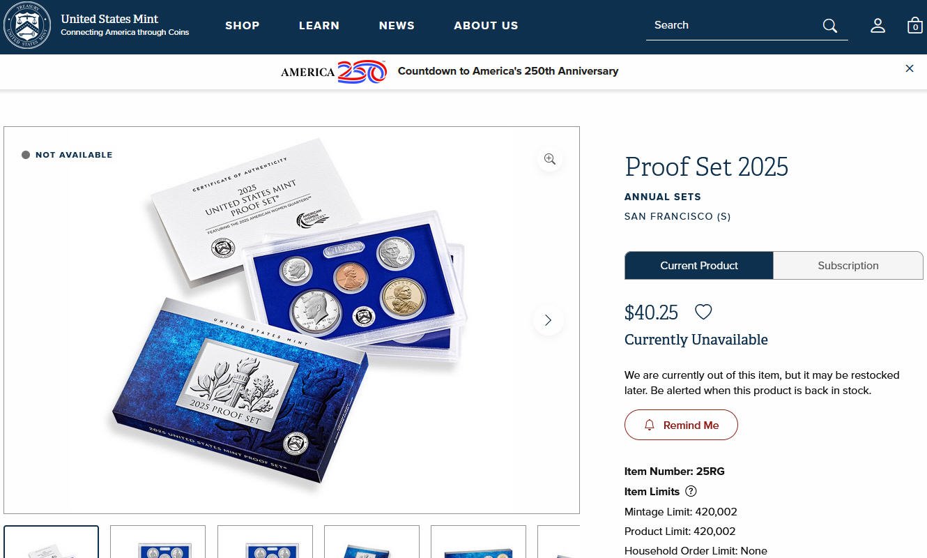 2025-S Proof Cent Grading Zones