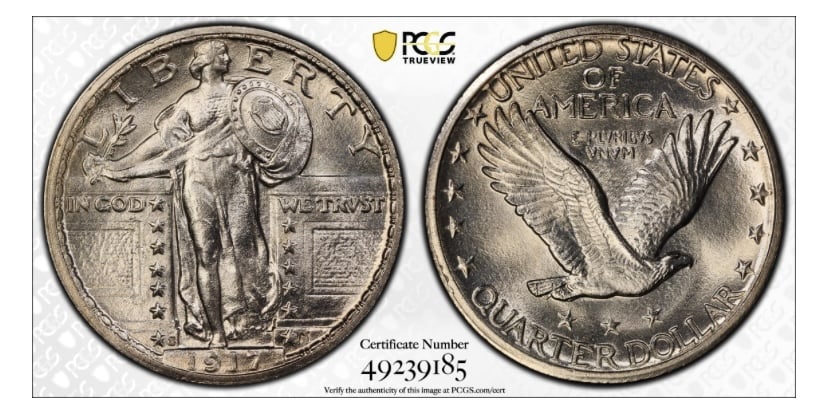 1921 Peace Dollar Obverse