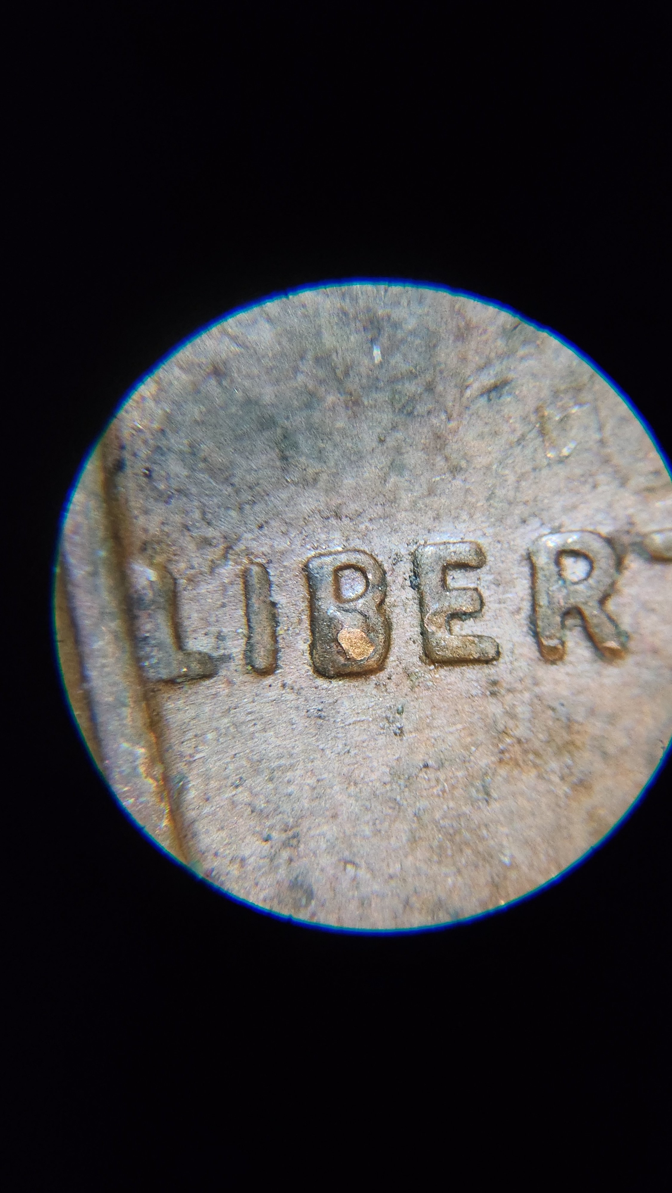 Close-up of BIE error