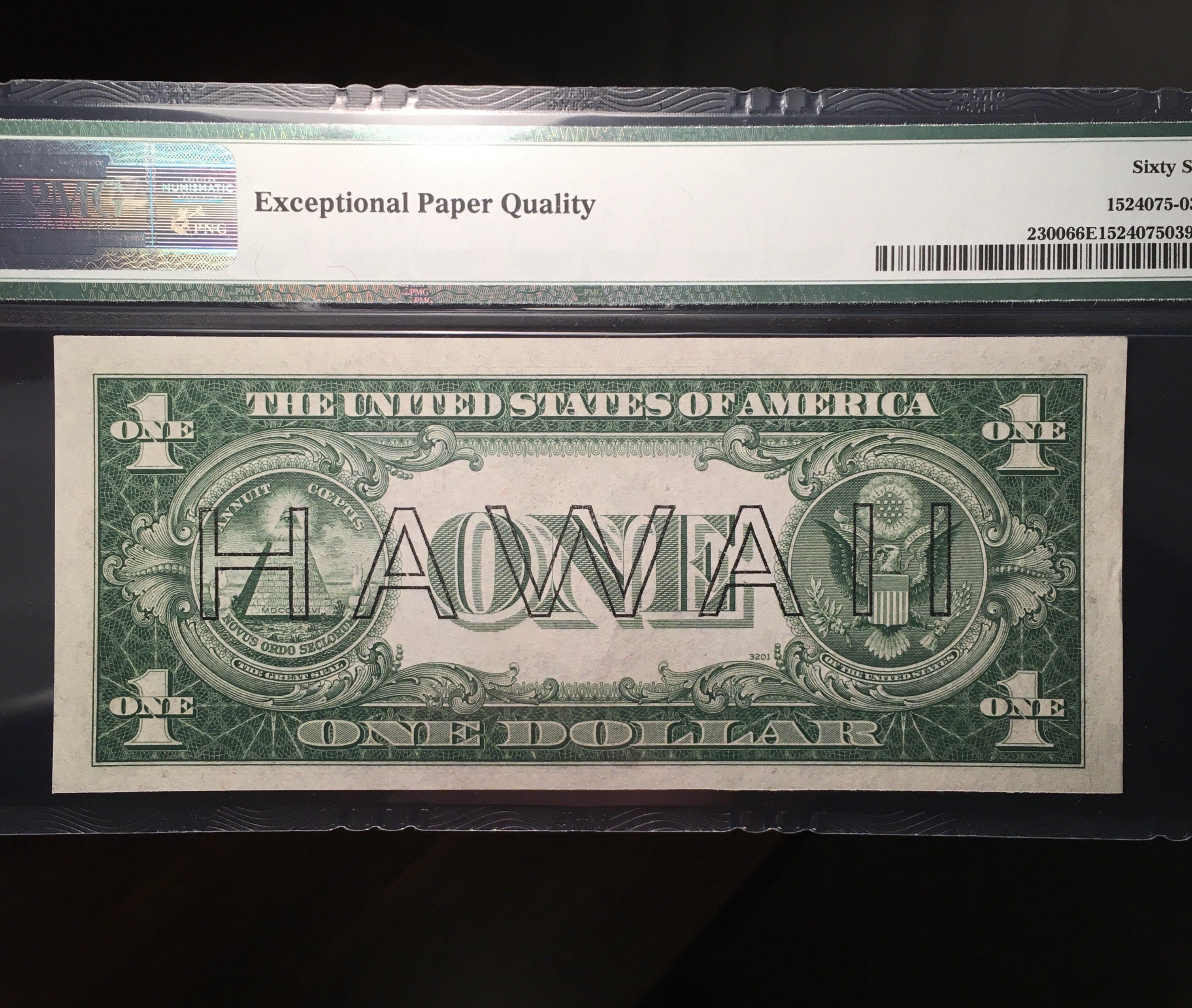 Verified $5 Hawaii note