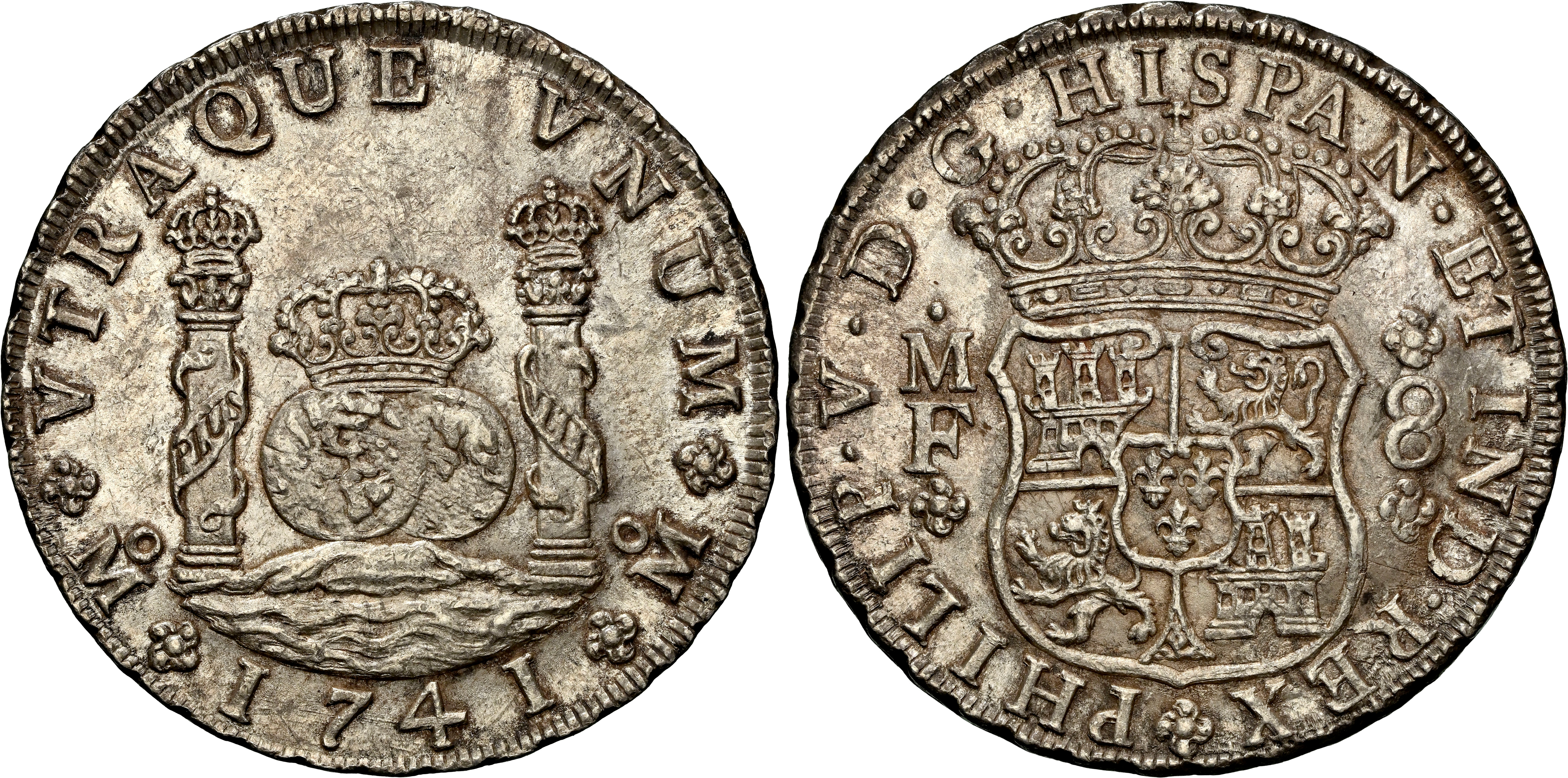 8 Reales reverse