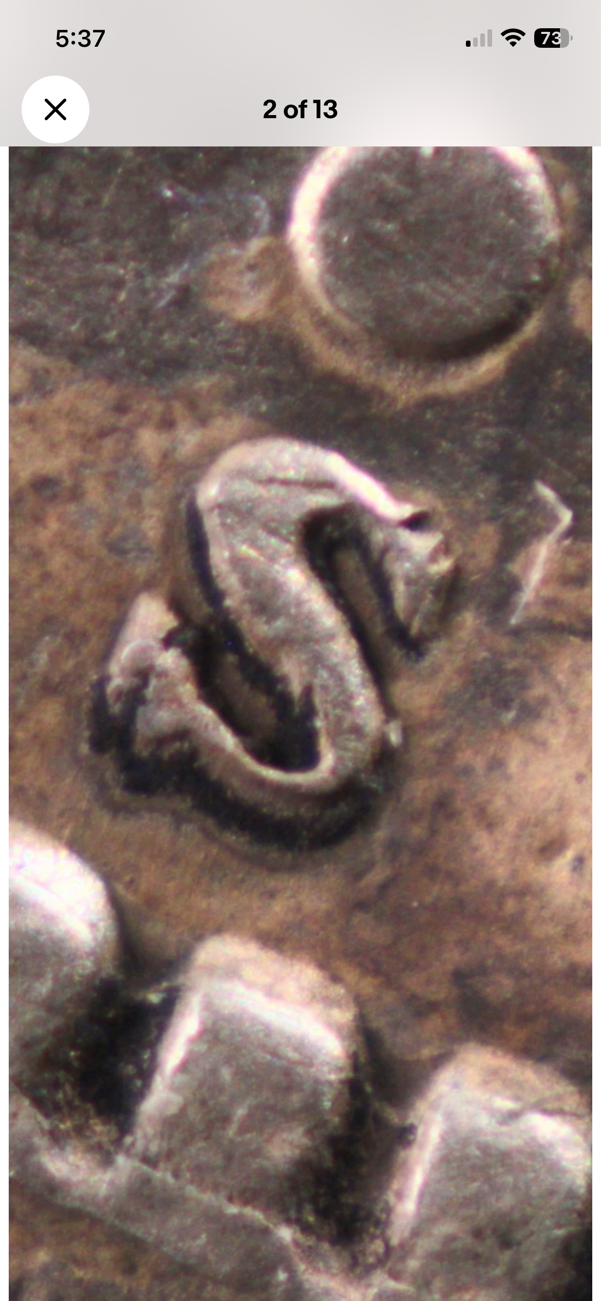 1909-S/S/S Mintmark Detail