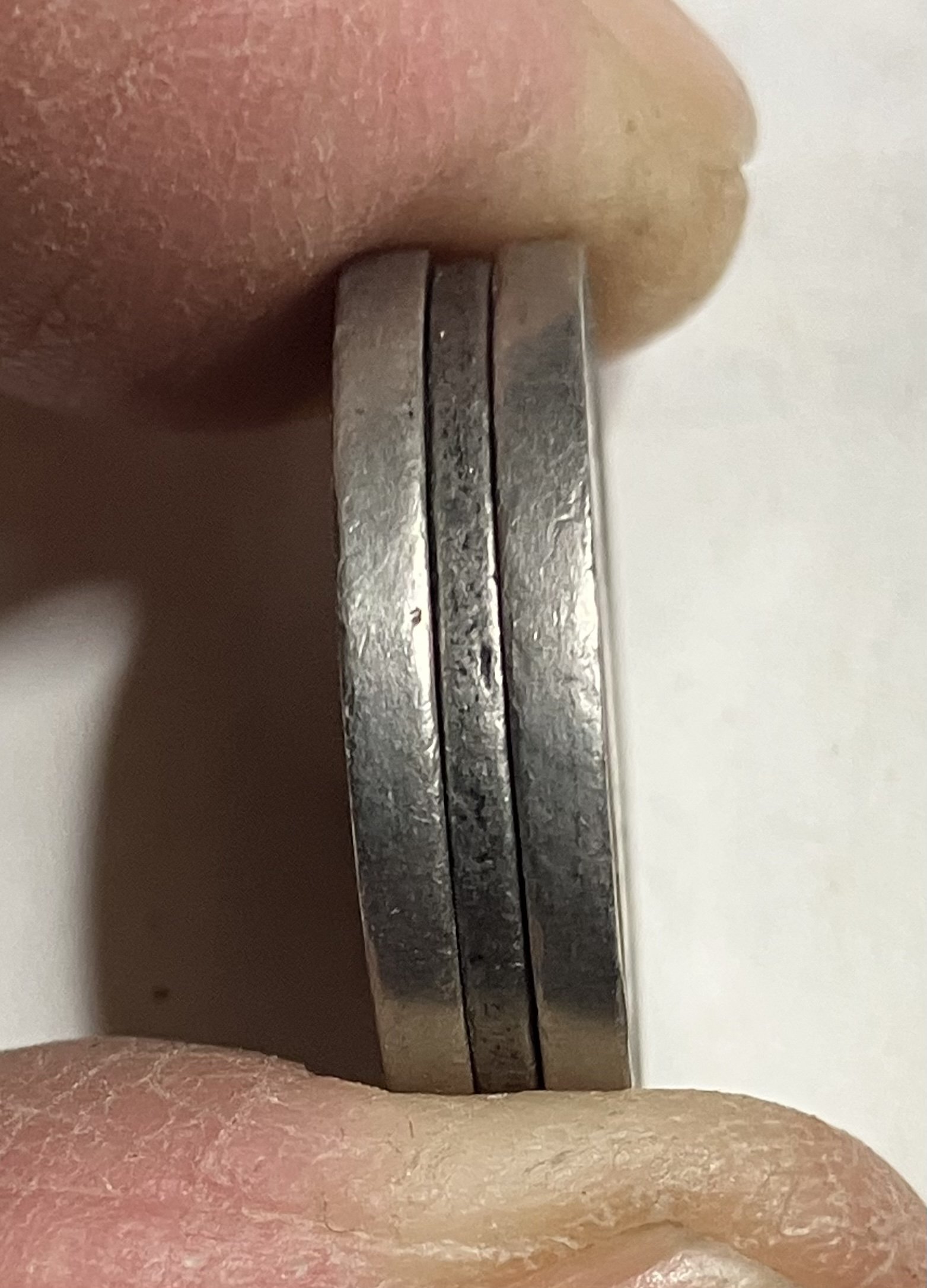 Acid-Damaged 1939 Nickel Obverse