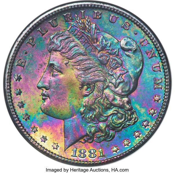 1881-S Morgan Dollar Reverse