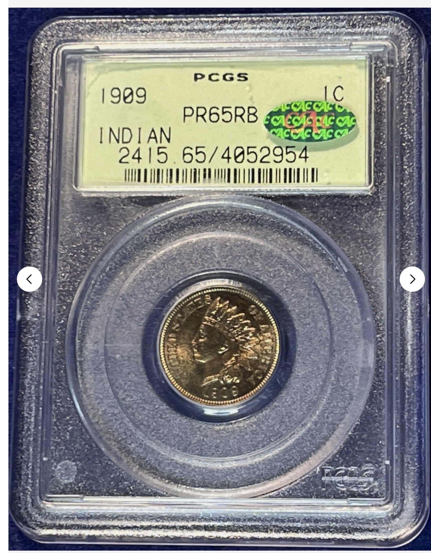 PCGS Gen 3.0 holder showcasing classic numismatic encapsulation