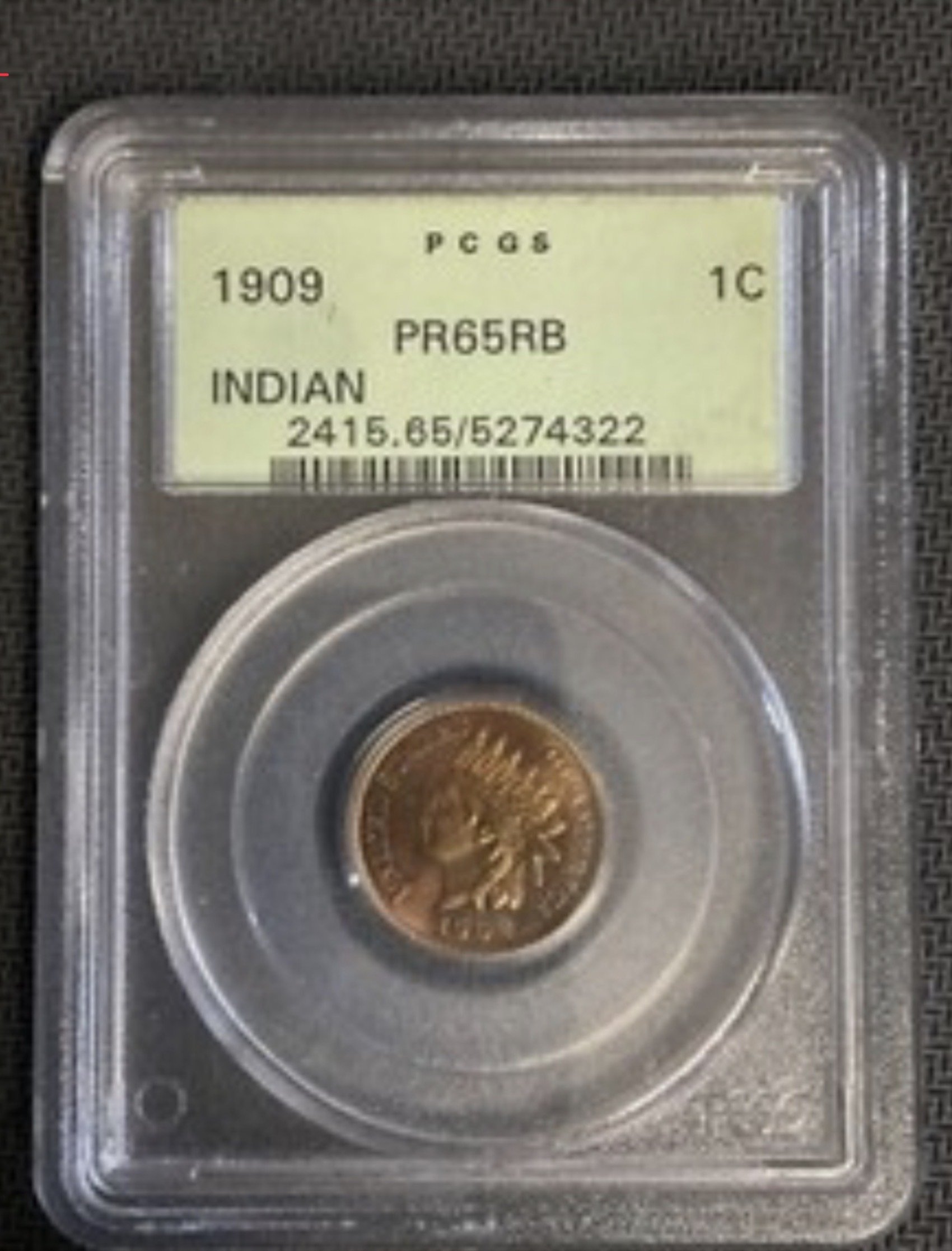 PCGS Gen 3.1 holder demonstrating evolution in numismatic preservation