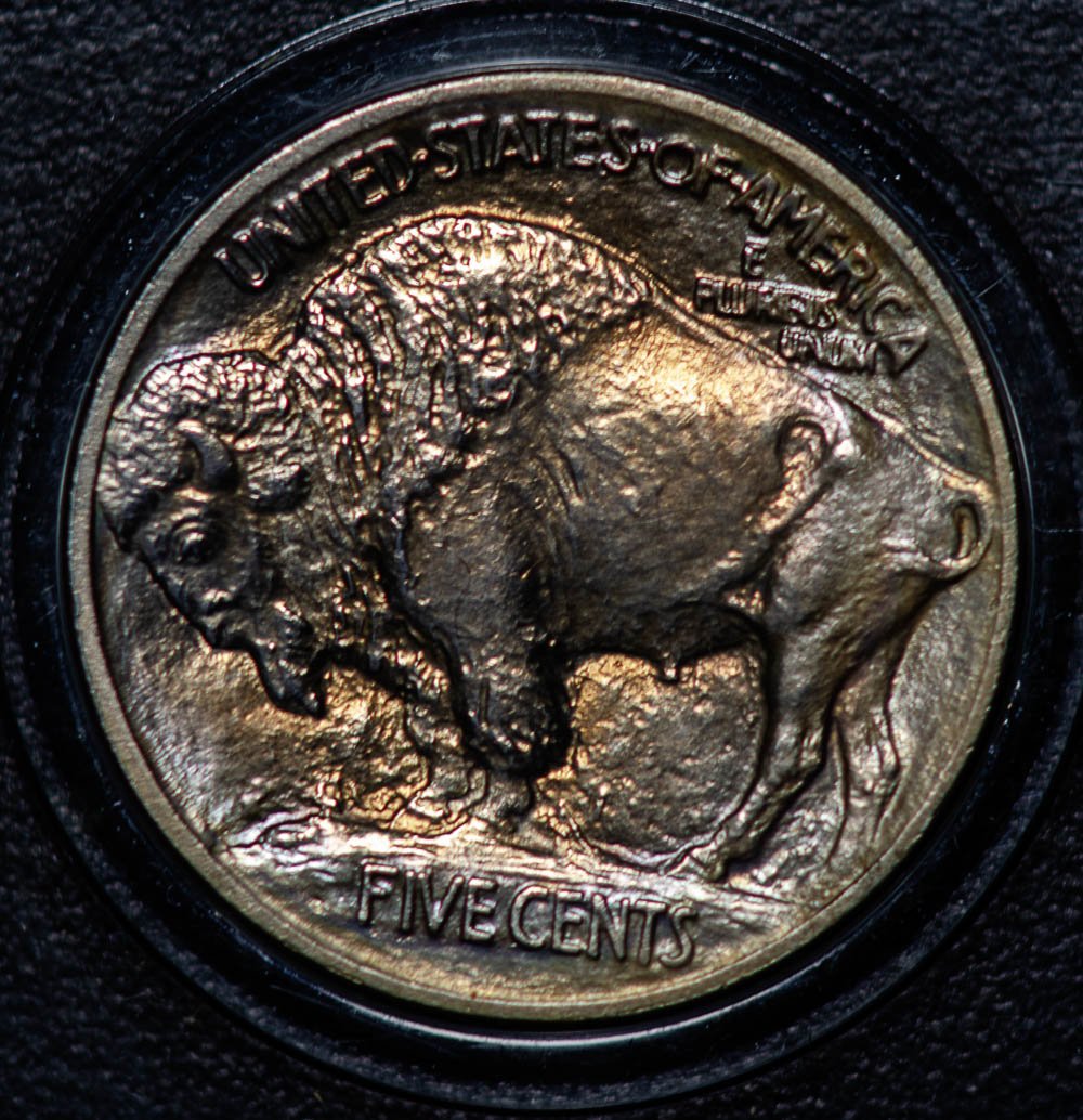 1913 Type 1 Buffalo Nickel Reverse