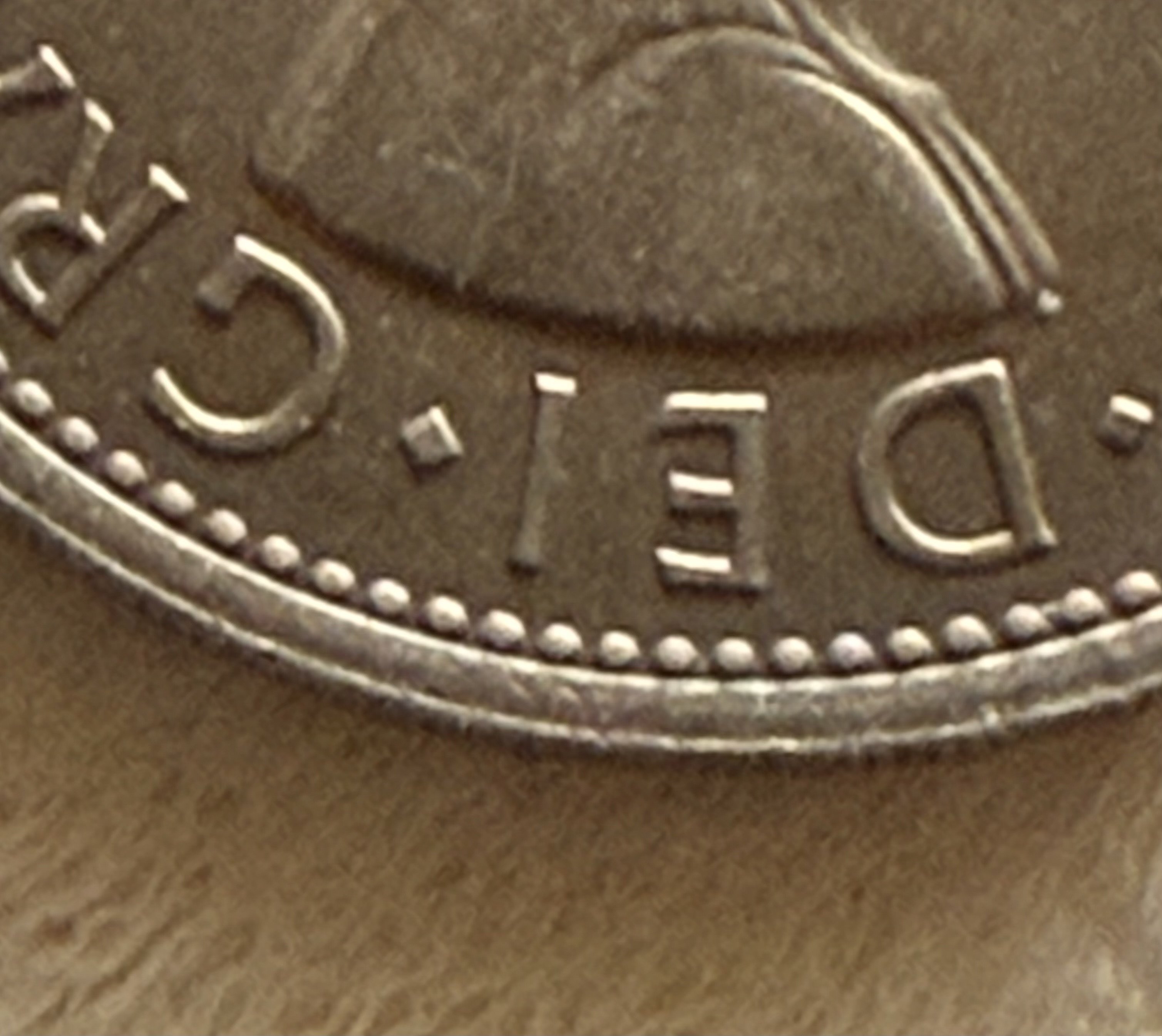 1961 Halfcrown Comparison