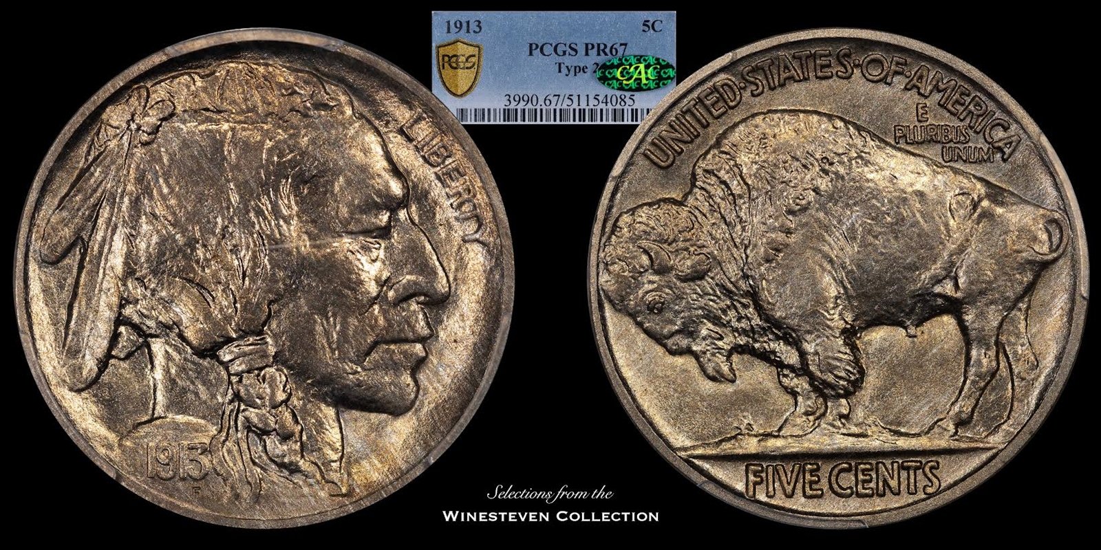 1913 Matte Proof Reverse