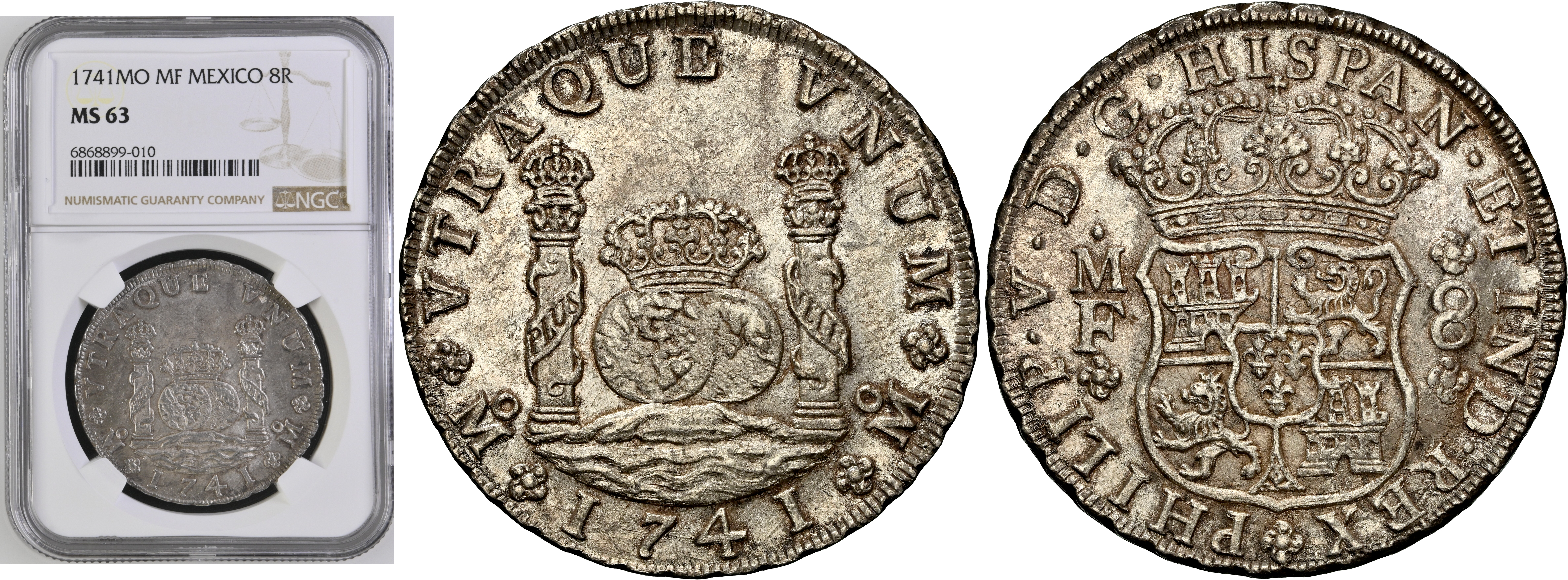 8 Reales obverse