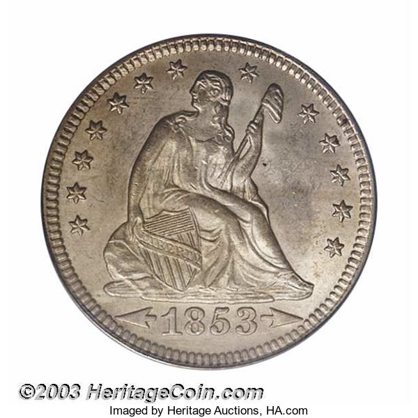 MS64+ PCGS Liberty Seated