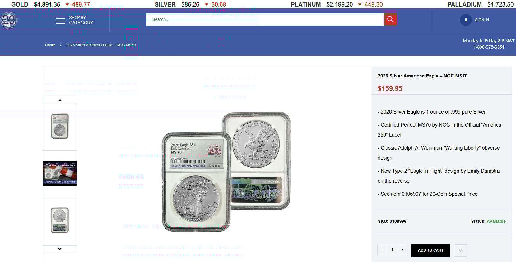 CSNmint Website Screenshot