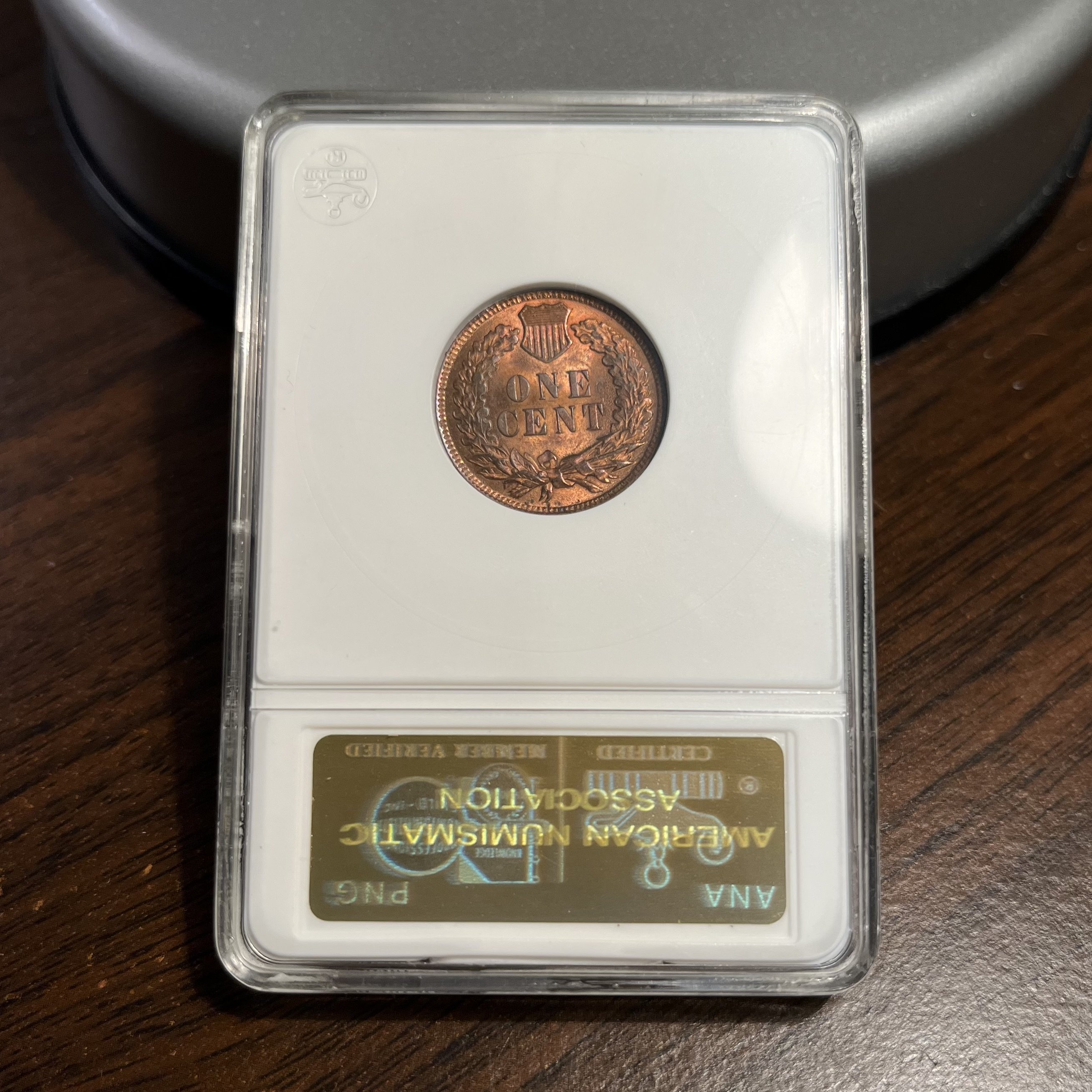 1901 Indian Head Cent Reverse