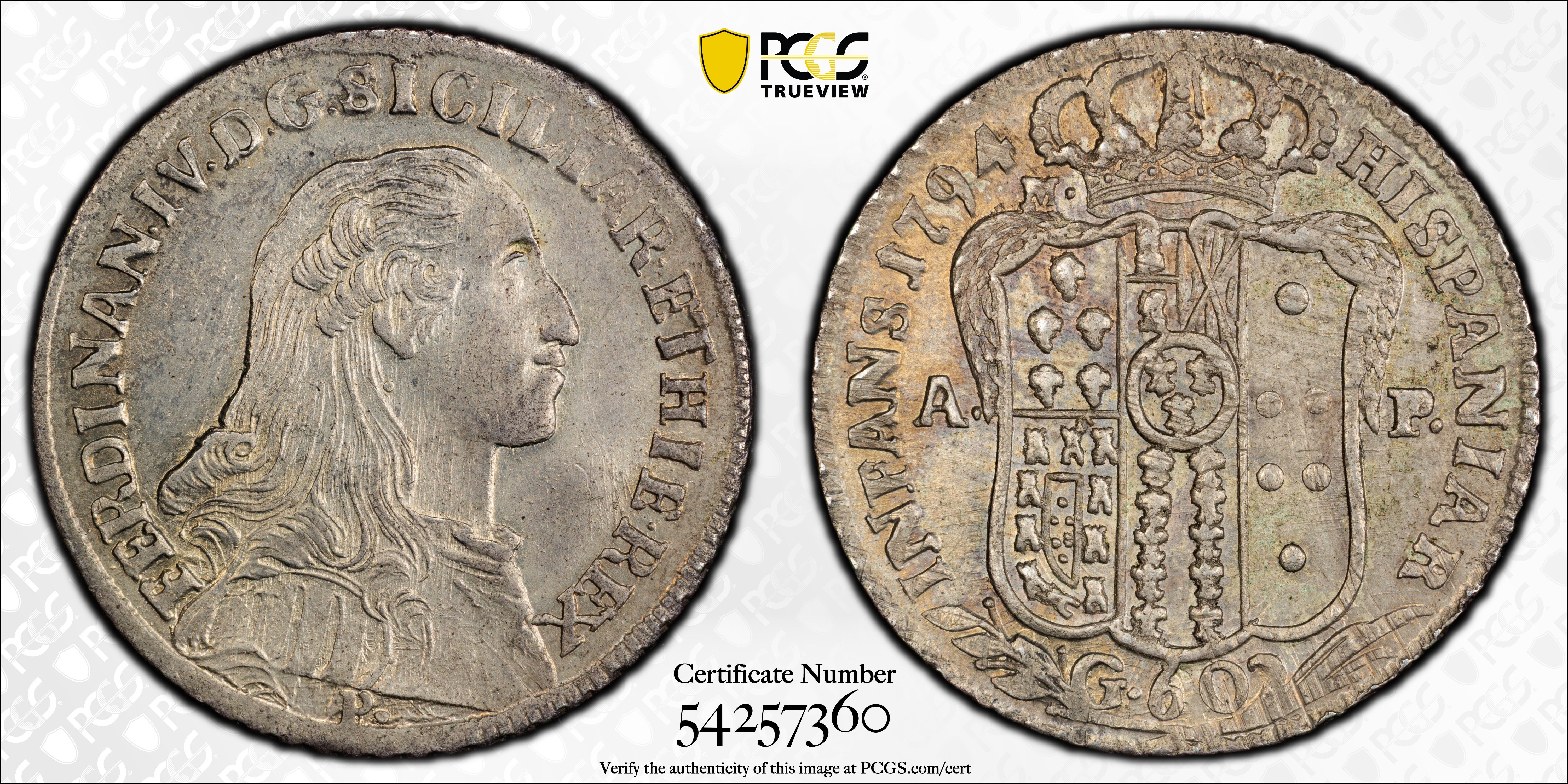 1794 Napoli 60 Grana