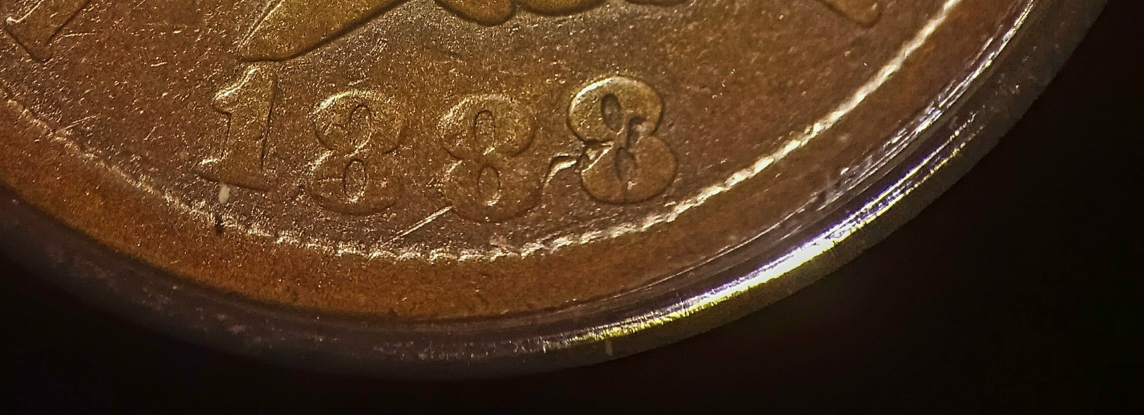 1888 Indian Head Cent strike anomaly