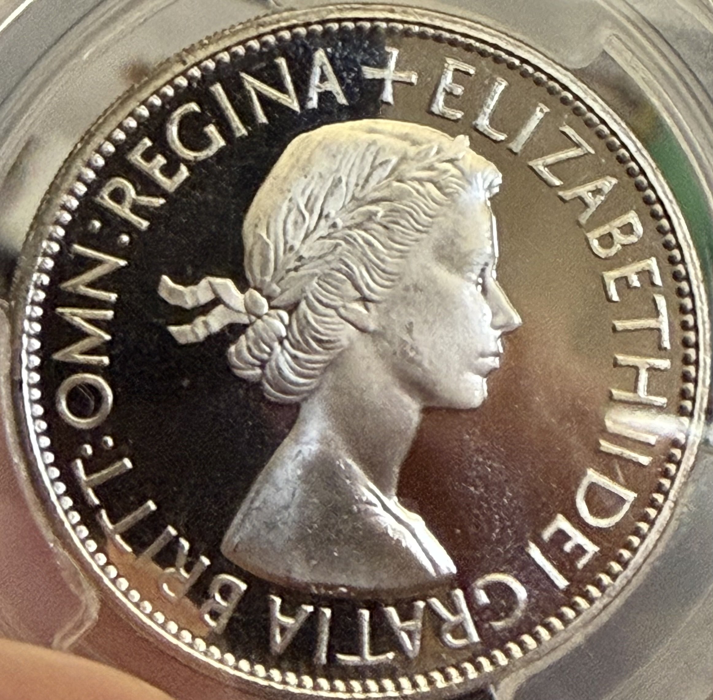 1953 Half Crown Obverse