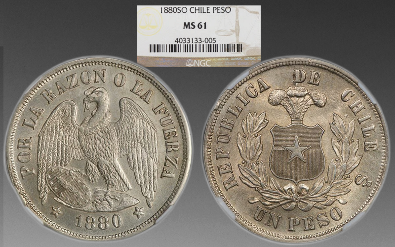 1880 Chilean Peso