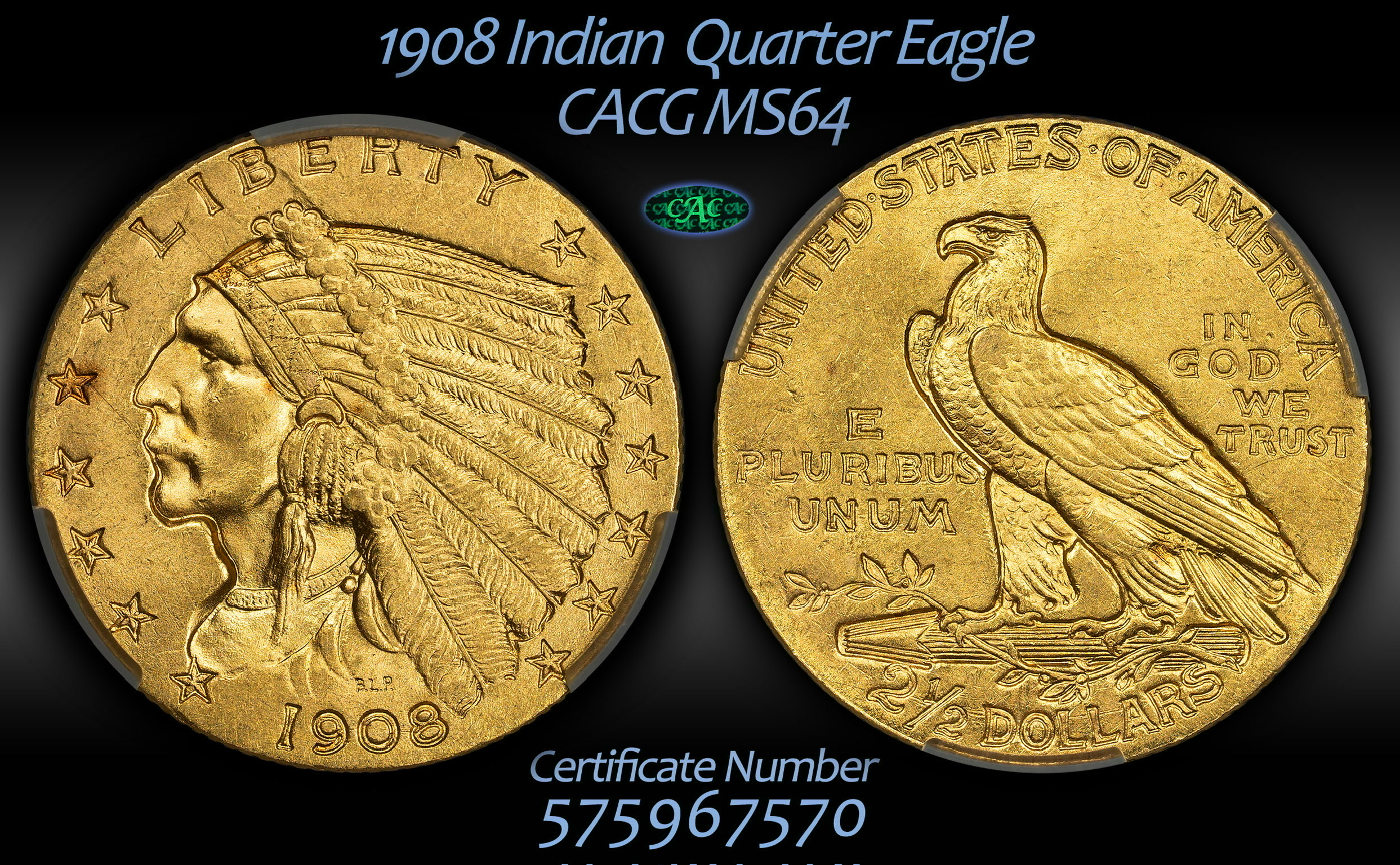 Gold coins in presentation boxes